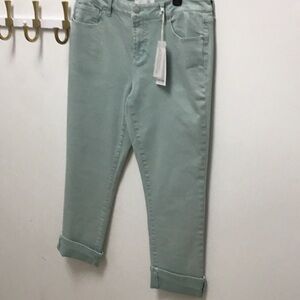 Dear John blaire iceberg Light Mint Green Cropped Jeans